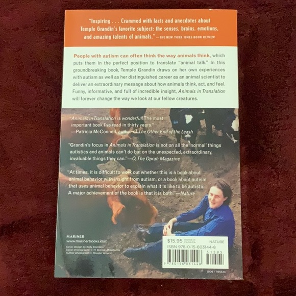“Animals in Translation” By Temple Grandin |Books to read with kids | 350 pages - Picture 2 of 2